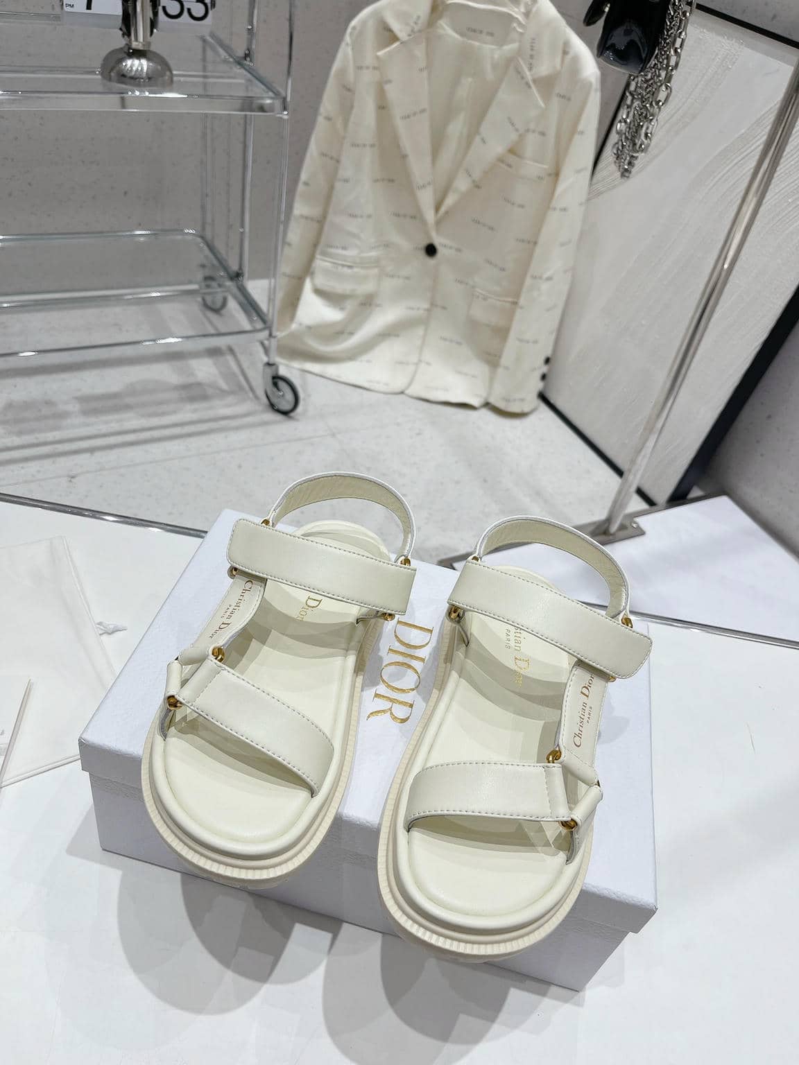 Dior Velcro sandals-15